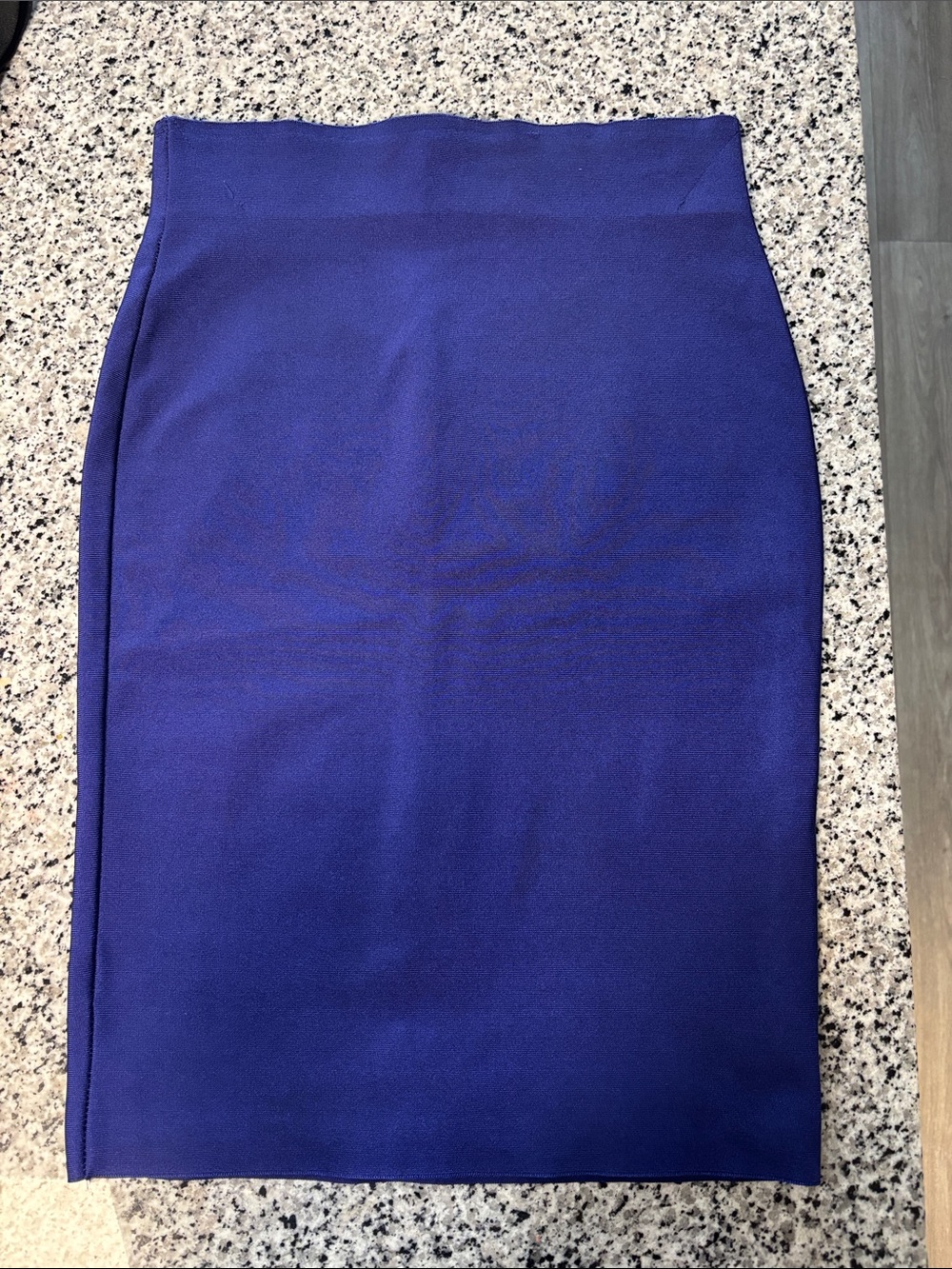 Purple bandage pencil skirt